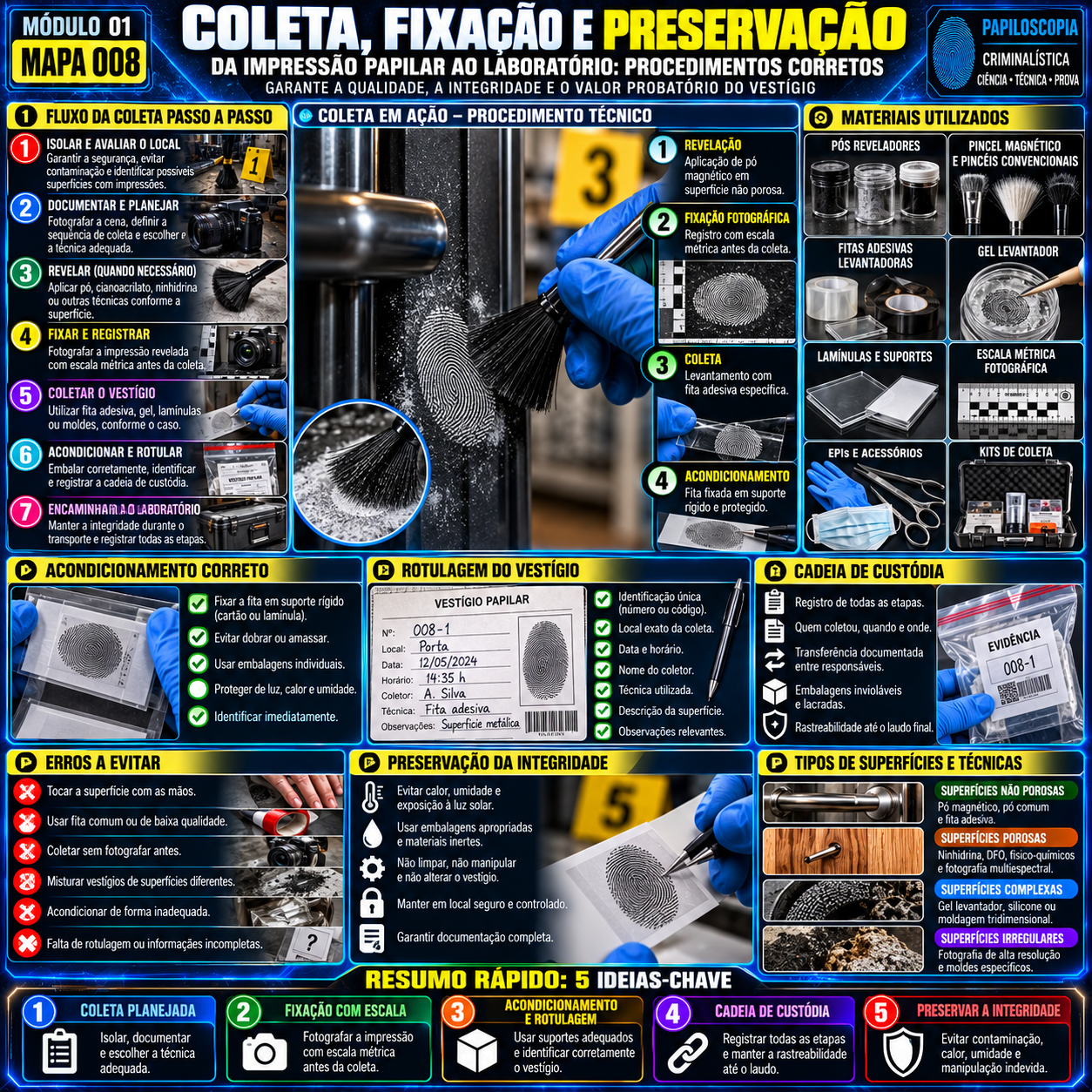 Coleta e Preservação