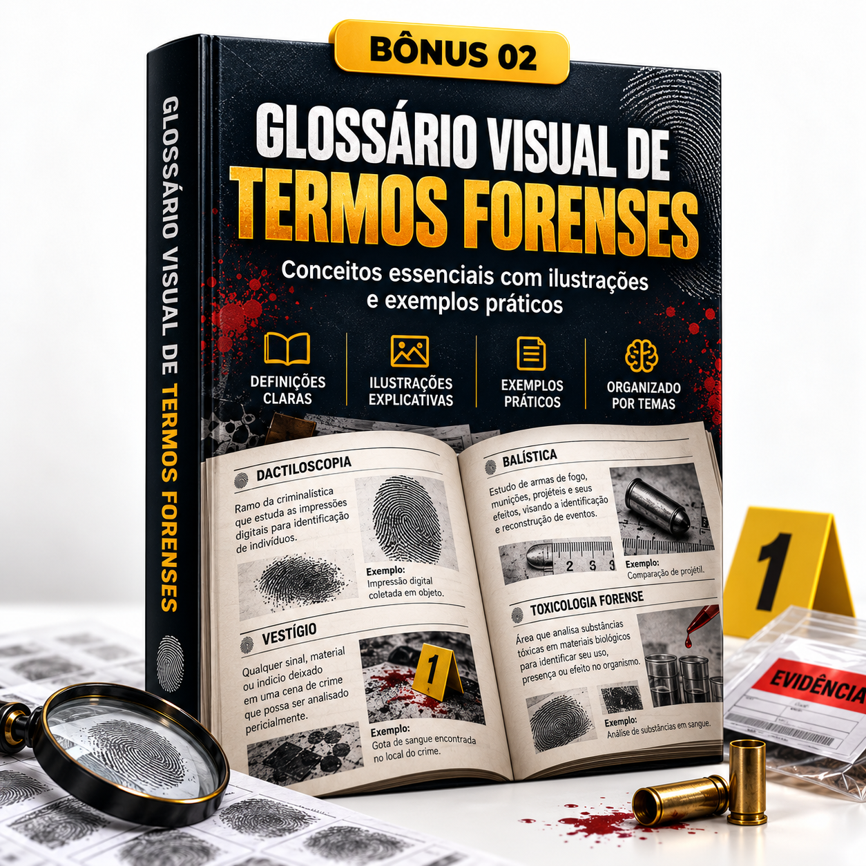 Bônus 02: Glossário Visual de Termos Forenses